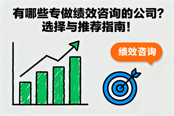 有哪些專做績效咨詢的公司？選擇與推薦指南！